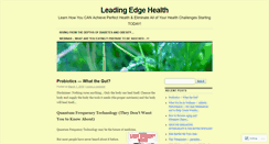 Desktop Screenshot of leadingedgehealth.org