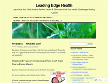 Tablet Screenshot of leadingedgehealth.org